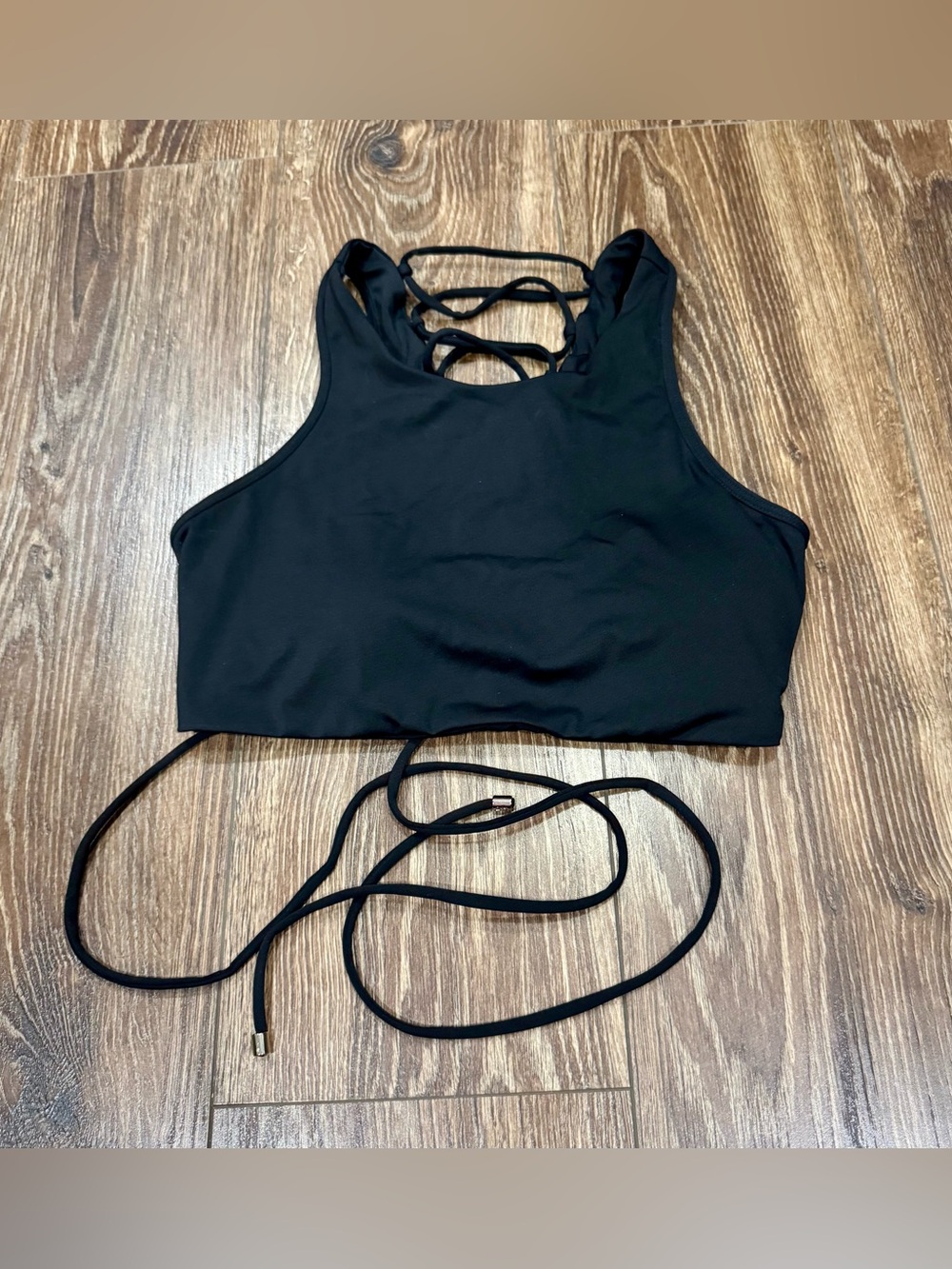 Buffbunny Surfside Bikini Top in Onyx Size L